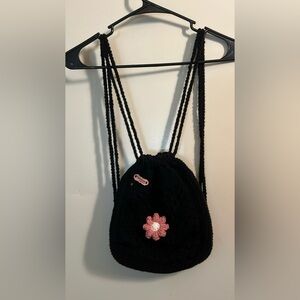 Crocheted Backpack Purse 🌸